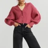 grande qualité Gina Tricot Rosie Knitted Cardigan Baroque Rose 10