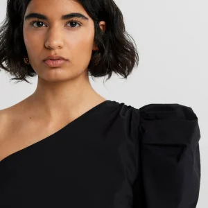 Gina Tricot Jane One Shoulder Top Black Acheter Maintenant 6