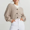 Gina Tricot Kaija Knitted Cardigan Soft Beige Distributeur Officiel 10