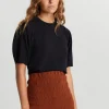 Gina Tricot Otilla Top Black Meilleur Service 10