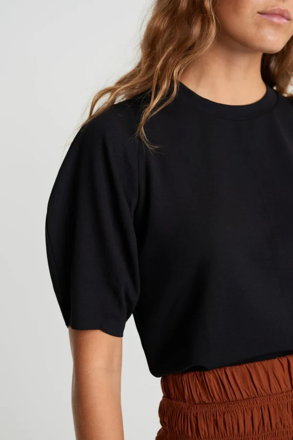 Gina Tricot Otilla Top Black Meilleur Service 3