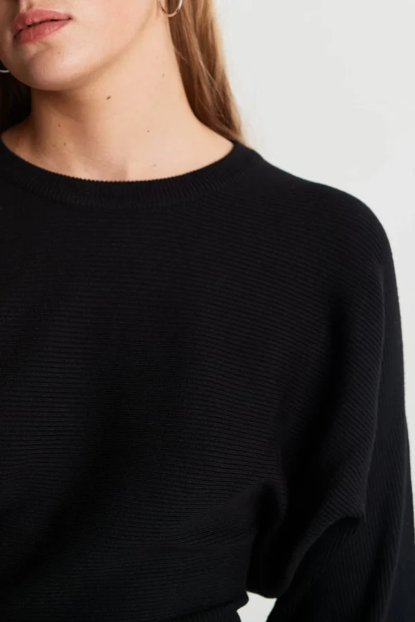 dernières Gina Tricot Gemma Knitted Sweater Black 3