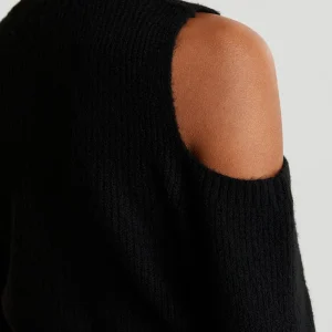 Couleurs variées Gina Tricot Meja Knitted Sweater Black 6
