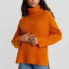 boutiqued pas cher Gina Tricot Tessa Knitted Sweater Hawaiian Sunset 10