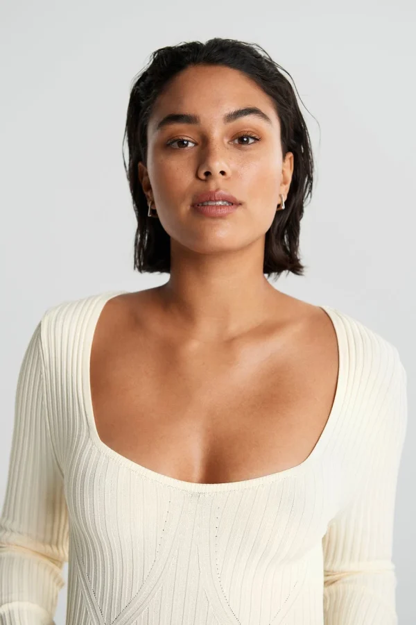 Gina Tricot Rita Knitted Sweater Kitt Paiement sécurisé 3