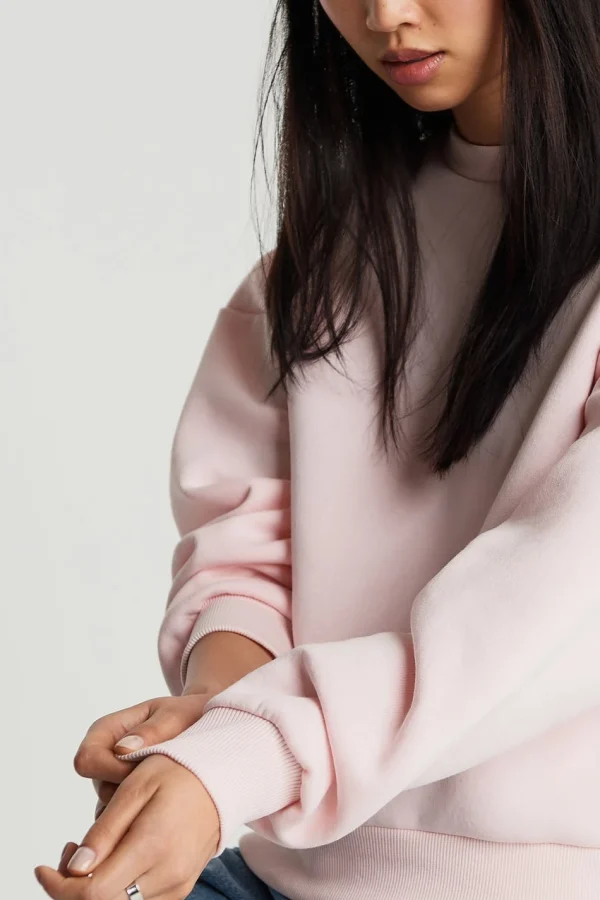 vente luxe pas cher Gina Tricot Basic Sweater Barely Pink 3