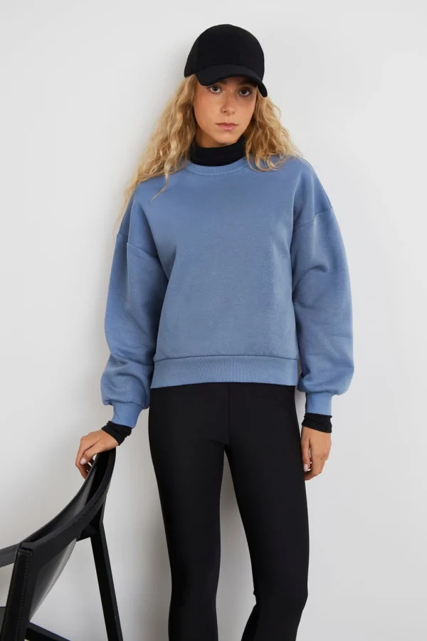 Gina Tricot Basic Sweater Stone Wash Officielle 1