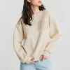 Gina Tricot Riley Sweater Whitecap/grand en promotion 10