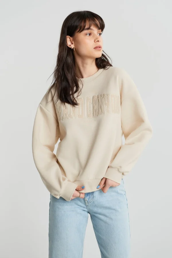 Gina Tricot Riley Sweater Whitecap/grand en promotion 1