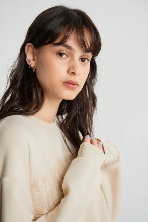 Gina Tricot Riley Sweater Whitecap/grand en promotion 3