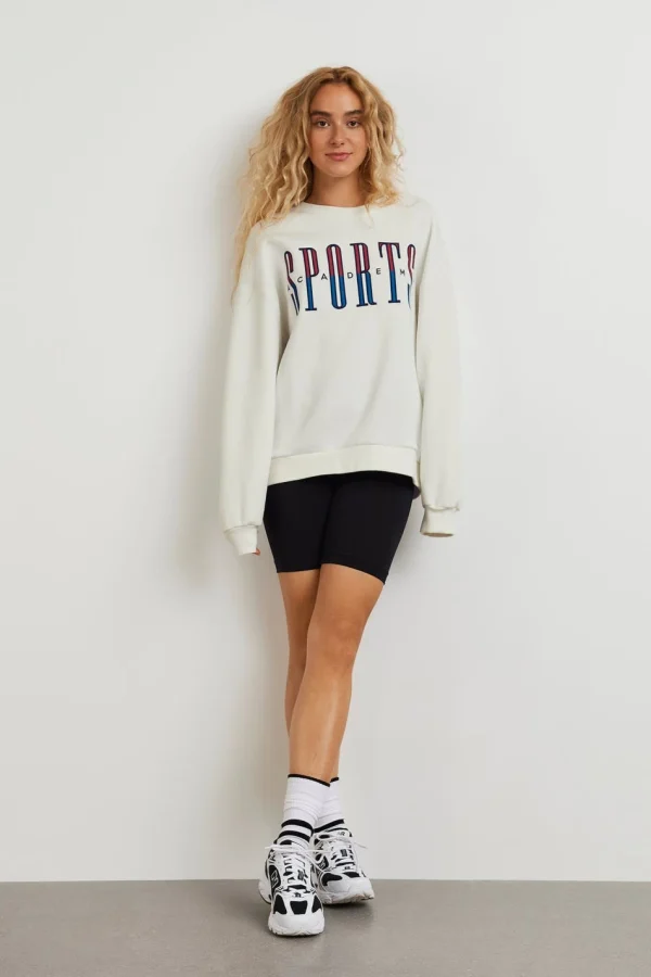 de garantie authentique Gina Tricot Riley Sweater Offwh/sport 3