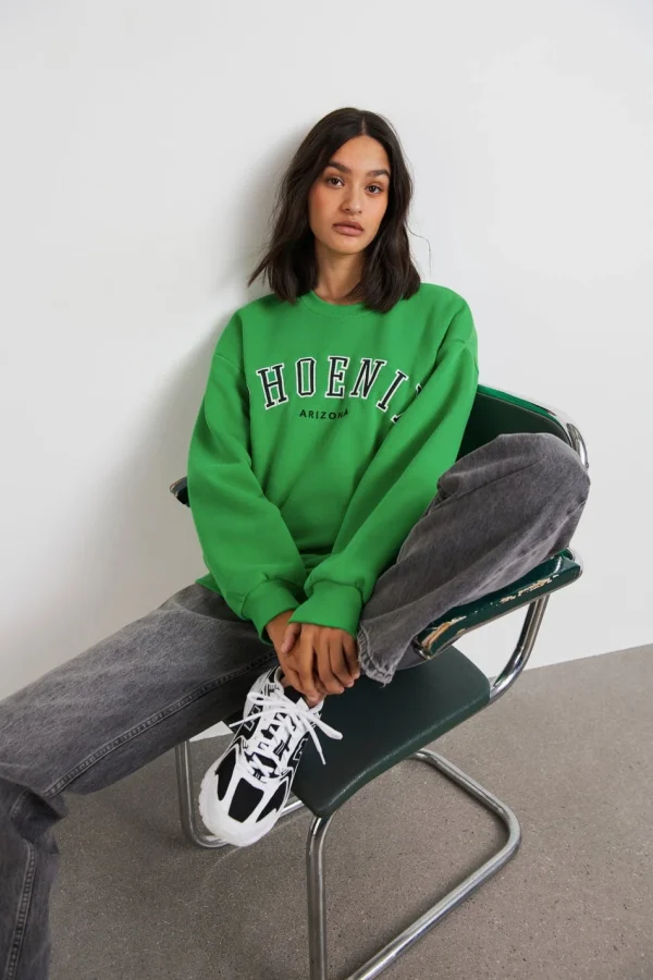 nouveau produit Gina Tricot Riley Sweater Kellygre/phoe 1