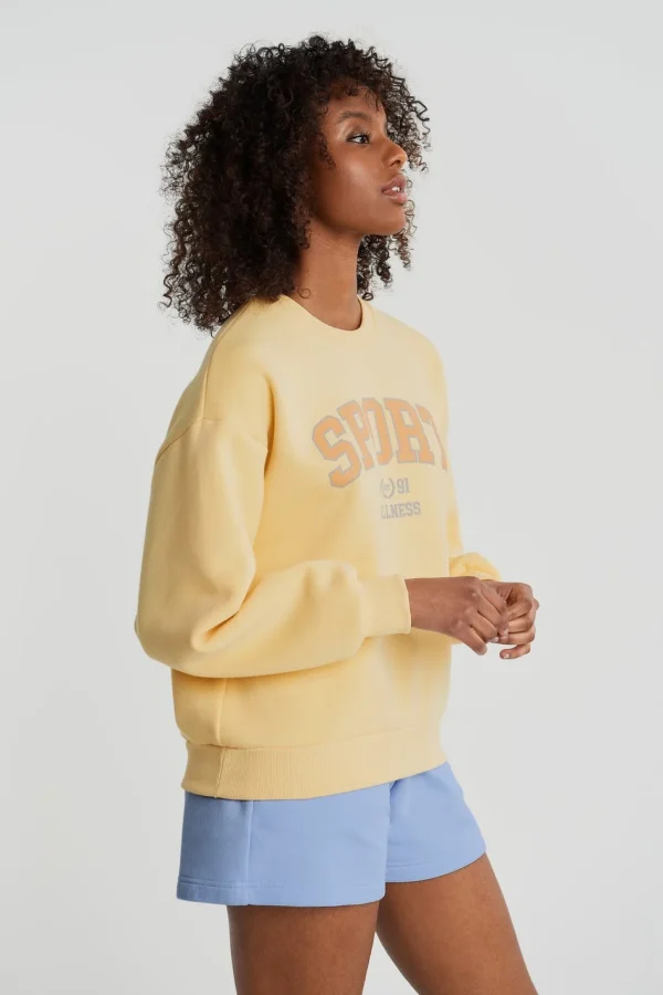 marque pas cher en ligne Gina Tricot Riley Sweater Golden/sport 1
