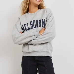 soldes magasin Gina Tricot Riley Sweater Greymel/melbou 6
