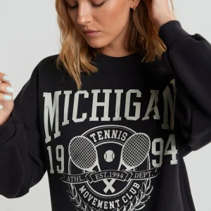 Gina Tricot Riley Sweater Offblack/tennis grande popularité 6