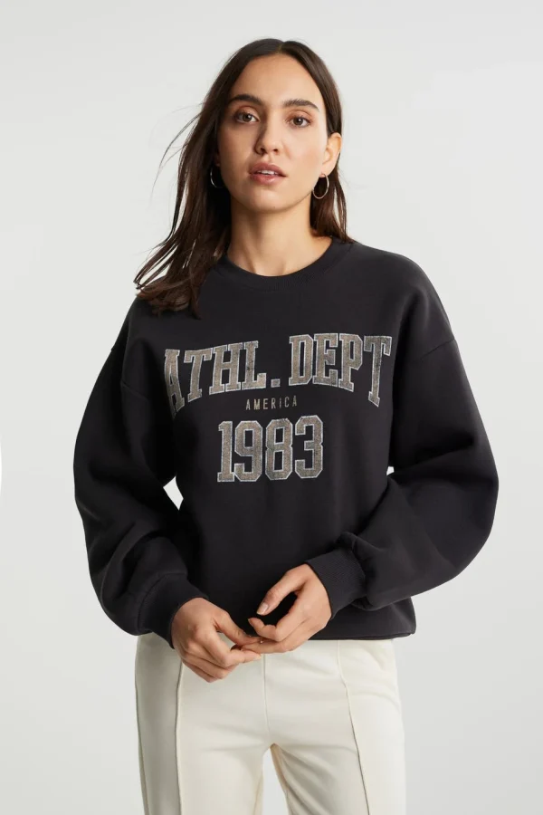 magasin pour Gina Tricot Riley Sweater Offbl/athletic 1