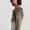 boutique pas cher Gina Tricot Alice Knitted Sweater Dune Melange 10