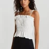 grossiste Gina Tricot Poplin Smock Singlet Offwhite 10