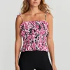 Gina Tricot Poplin Smock Singlet Aop mode pas cher 10