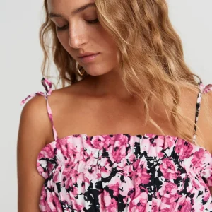 Gina Tricot Poplin Smock Singlet Aop mode pas cher 6