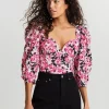 Gina Tricot Heartshape Top Aop De Qualité 10
