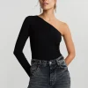grossiste Gina Tricot Janni One Shoulder Top Black 10