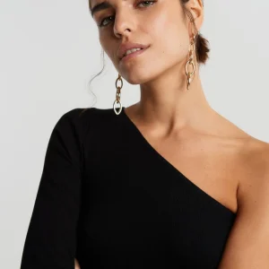 grossiste Gina Tricot Janni One Shoulder Top Black 6