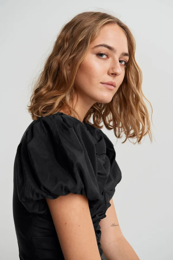 Gina Tricot Ricco Top Black à prix imbattables 3
