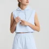 vente pas cher en ligne Gina Tricot Gia Sleeveless Hoodie Heather 8