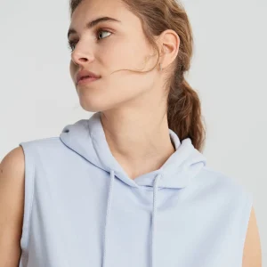 vente pas cher en ligne Gina Tricot Gia Sleeveless Hoodie Heather 6