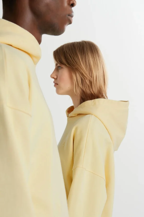 Gina Tricot Charlie Hoodie Double Cream marques pas cher 3