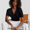Gina Tricot Isabella Top Black boutiqued en ligne 8