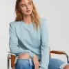 fashion pas cher Gina Tricot Luna Sweater Celestial Blue 8