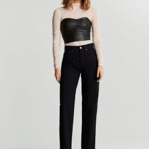 livraison la plus rapide Gina Tricot Bella Top Black 6