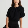 Gina Tricot Edina Top Black meilleure qualité 10