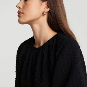 Gina Tricot Edina Top Black meilleure qualité 6
