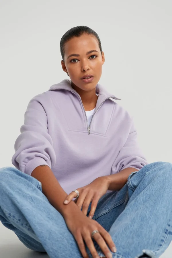 Dernières Nouveautés Gina Tricot Elena Sweater Orchid Petal 1