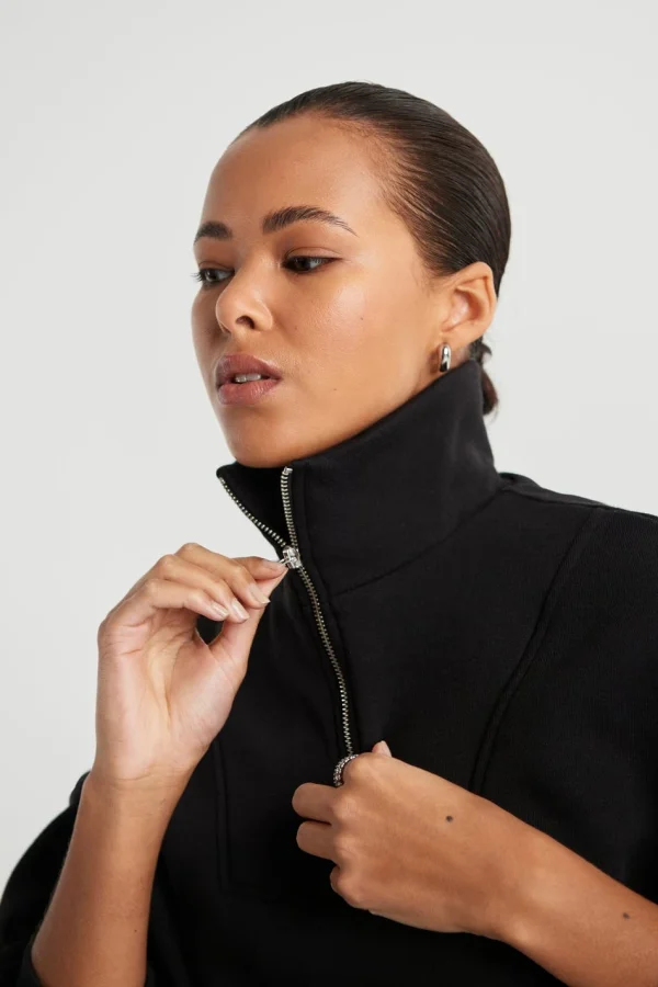 Meilleur Prix Gina Tricot Elena Sweater Black 3