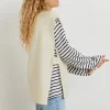 Gina Tricot Novali Knitted Vest Sweet Corn remise en ligne 10
