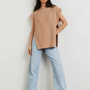 belle Gina Tricot Novali Knitted Vest Soft Nougat 6