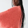 Gina Tricot Lana Knitted Sweater Emberglow outlet 8
