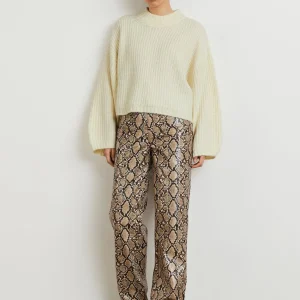 achat pas cher Gina Tricot Lana Knitted Sweater Sweet Corn 6