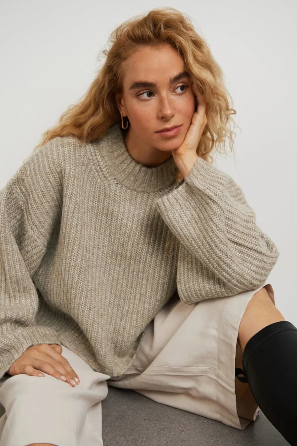 à prix réduits Gina Tricot Lana Knitted Sweater Pure Cashmere 1