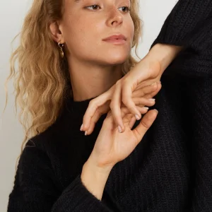 achat pas cher Gina Tricot Lana Knitted Sweater Black 6