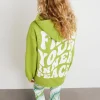 acheter Gina Tricot Lola Hoodie Dark Citron 8
