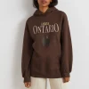 Gina Tricot Lola Hoodie Brown/canada vente en ligne pas cher 8