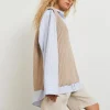 Gina Tricot Harper Knitted Vest Plaza Taupe dernière tendance 8