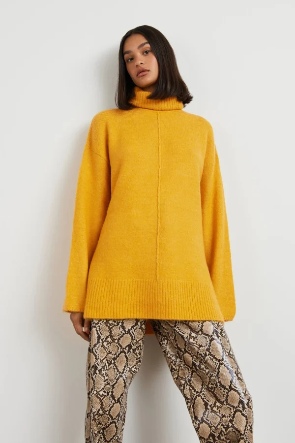 livraison la plus rapide Gina Tricot Tove Knitted Sweater Tawny Olive 1