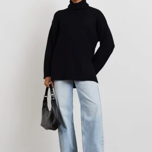 Gina Tricot Tove Knitted Sweater Black Boutique officielle 6