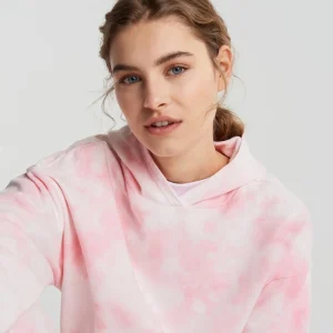 Les achats en ligne Gina Tricot Jackie Hoodie Pink Tye Die 6